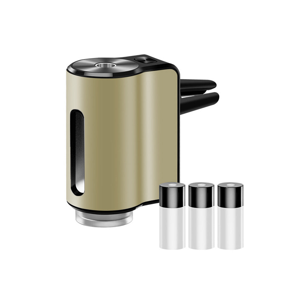 Smart Incar Aroma Diffuser With Threespeed Adjustment And Autostartstop