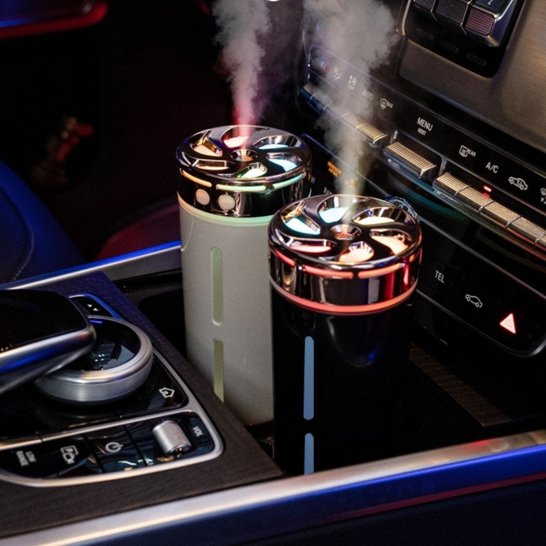 In-car Air Purifier Humidifier And Aromatherapy Deodorizer