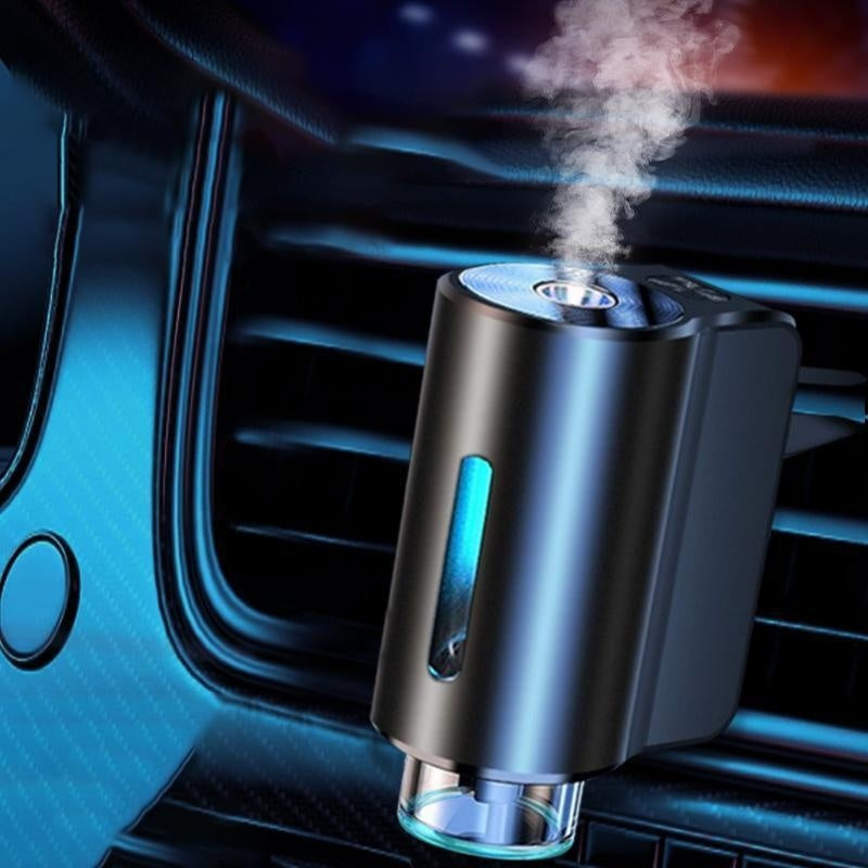 Smart Incar Aroma Diffuser With Threespeed Adjustment And Autostartstop